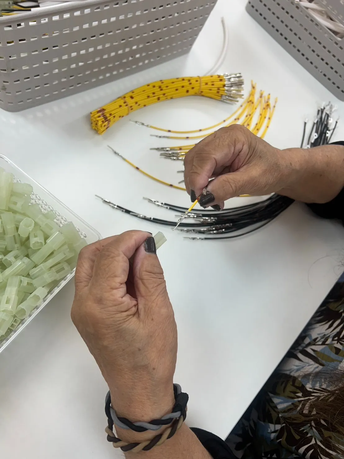 作業風景(ハーネス)